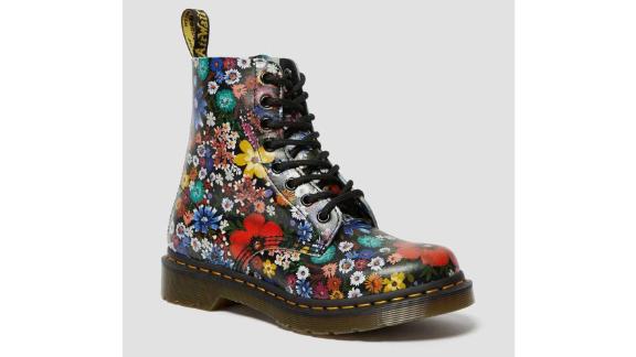 1460 Pascal Women's Floral Lace-Up Boots 