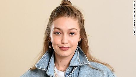 Gigi Hadid attends the WARDROBE.NYC launch of the Release 04 DENIM & Levi's collaboration in New York City, July 17, 2019.