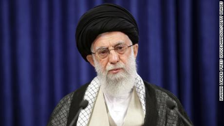 Iranian Supreme Leader Ayatollah Ali Khamanei speaks in Tehran on June 4.