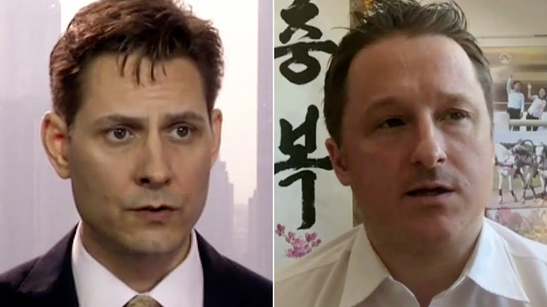 Michael Kovrig and Michael Spavor, two Canadians behind bars in China