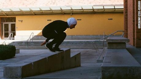 Mudallal says that by sharing her story, she wants to encourage more girls to pursue parkour.