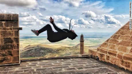 Fatemeh Akrami says that due to international gymnastics dress code rules at the time, she wasn't able to compete on a global stage in accordance with Iran's mandatory hijab law, which was enacted by the Islamic Republic in 1983.