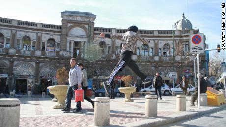 Akrami says that practicing parkour gives her a "feeling of freedom."