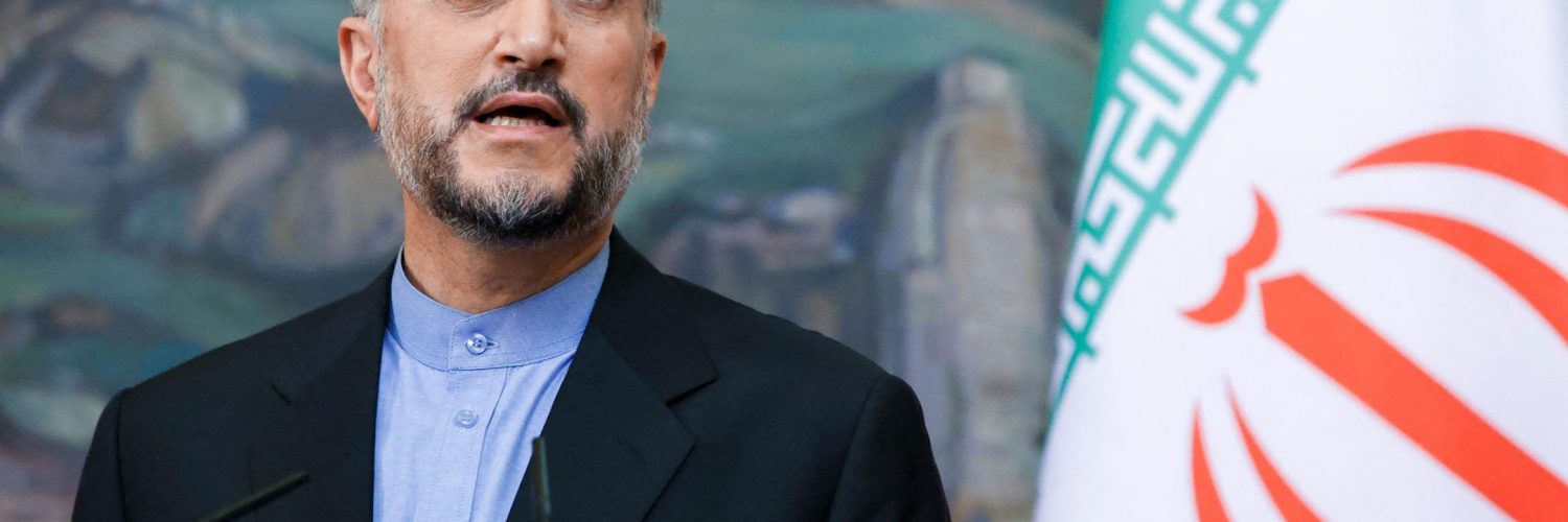 Iran again denies supplying Russia with weapons for use in Ukraine