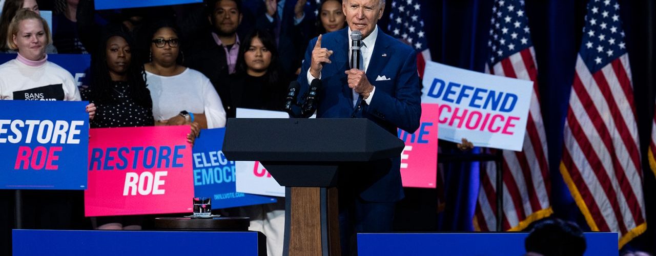 Biden trains his focus on abortion and gas prices as GOP sees momentum