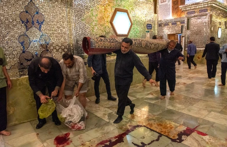 Iran’s Raisi links ‘riots’ to Shiraz shrine attack