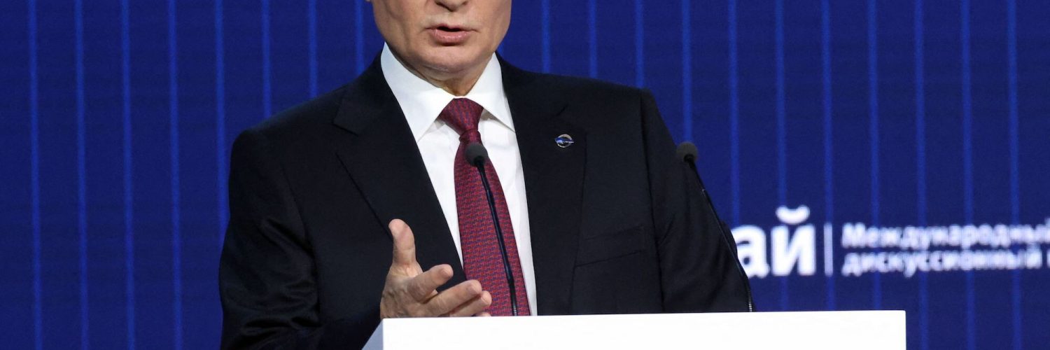 Putin accuses Western elites of playing ‘dangerous, bloody and dirty game’
