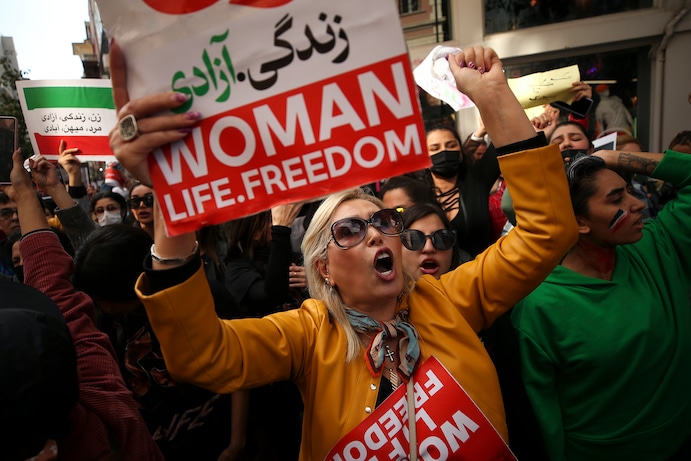 What Iran’s protest slogans tell us about the uprising