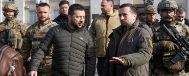 Zelensky visits newly-retaken Kherson city, says "we are moving forward"
