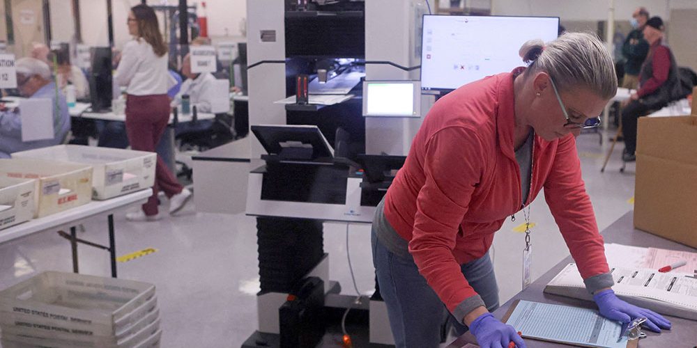 About 400,000 ballots remain to be counted in Arizona's Maricopa County, officials say