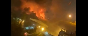 Fires spread in Russian-held Donetsk after shelling