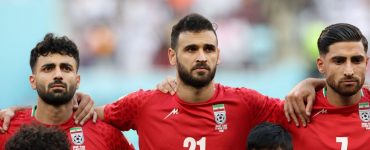 Iran players remain silent during national anthem at World Cup in apparent protest at Iranian regime