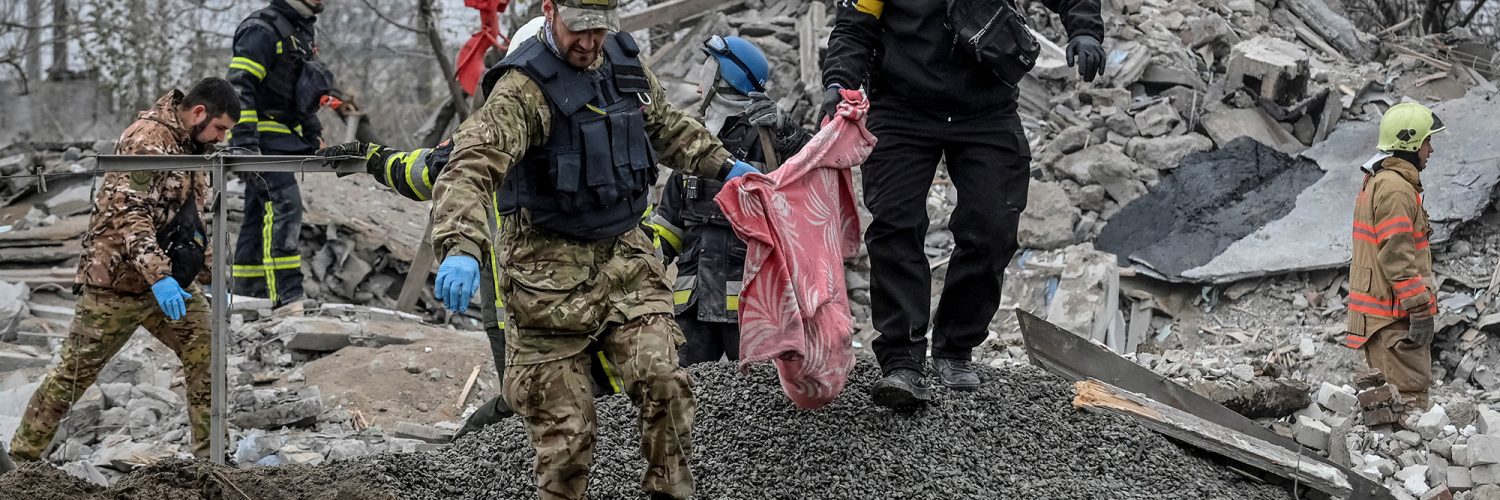 Nine people left dead from Russian missile strike in Zaporizhzhia