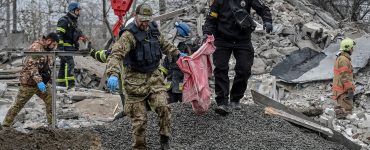 Nine people left dead from Russian missile strike in Zaporizhzhia