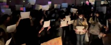 Twitter searches for China protests bombarded by spam and porn, raising alarms among researchers