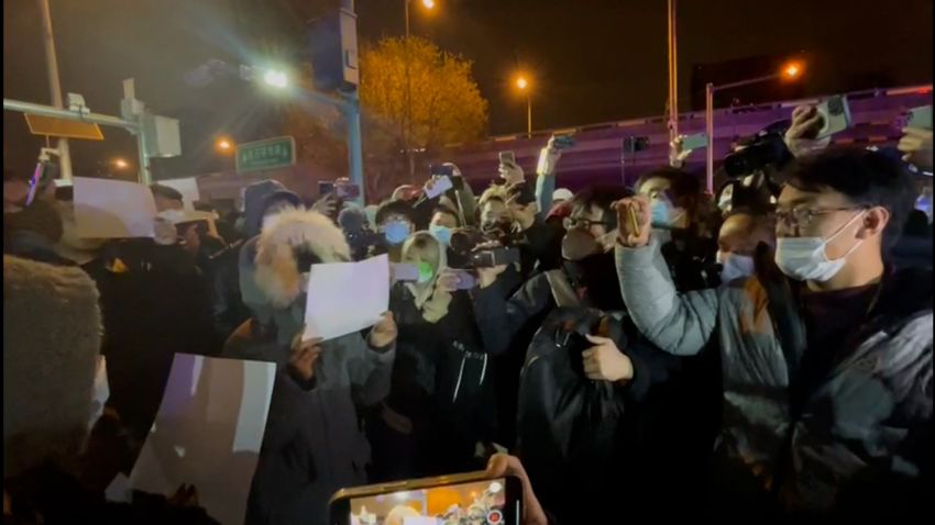 White House treads carefully as protests unfold in China as US tries to mend relations with Beijing