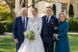 Biden granddaughter gets married, offering youthful spin for president turning 80