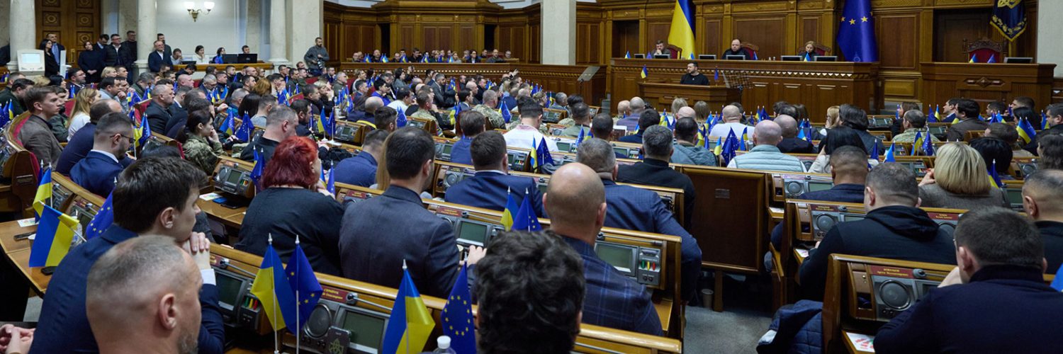 In annual address, Zelensky says war has strengthened Europe's unity and continent now "protects itself"