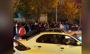 Iranian protesters celebrate World Cup defeat, as fears surround players’ return