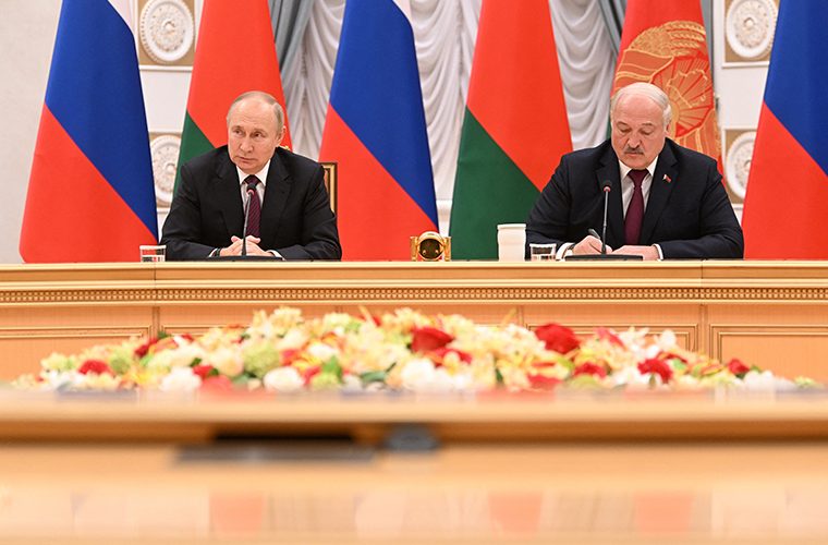 Russia and Belarus vow closer cooperation to overcome western sanctions