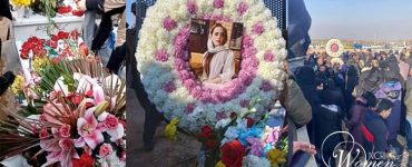 The 40-day memorial of Aylar Haghi held despite heavy repression