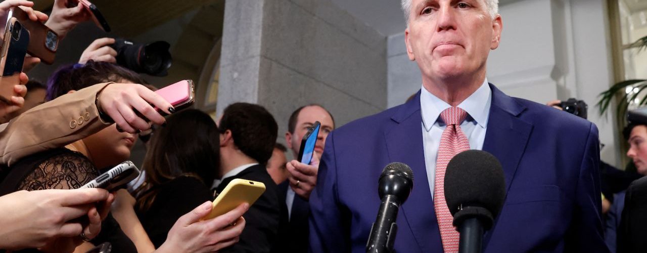 McCarthy takes desperation for speakership to new level