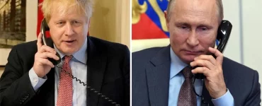 Boris Johnson says Putin "threatened" him with a missile strike